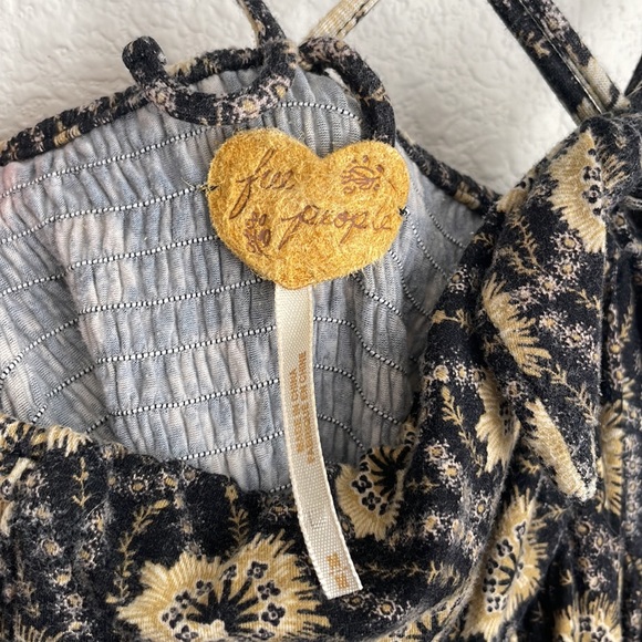 Free People Strappy Floral Boho Dress Size: Medium - Picture 3 of 3